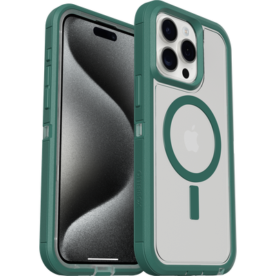iPhone 15 Pro Max Defender Series XT Clear Case for MagSafe