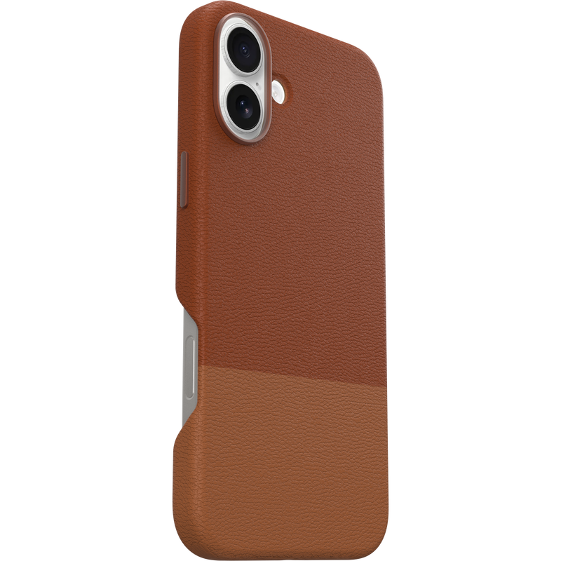 product image 3 - iPhone 16 Plus Case Statement Series Cactus Leather for MagSafe