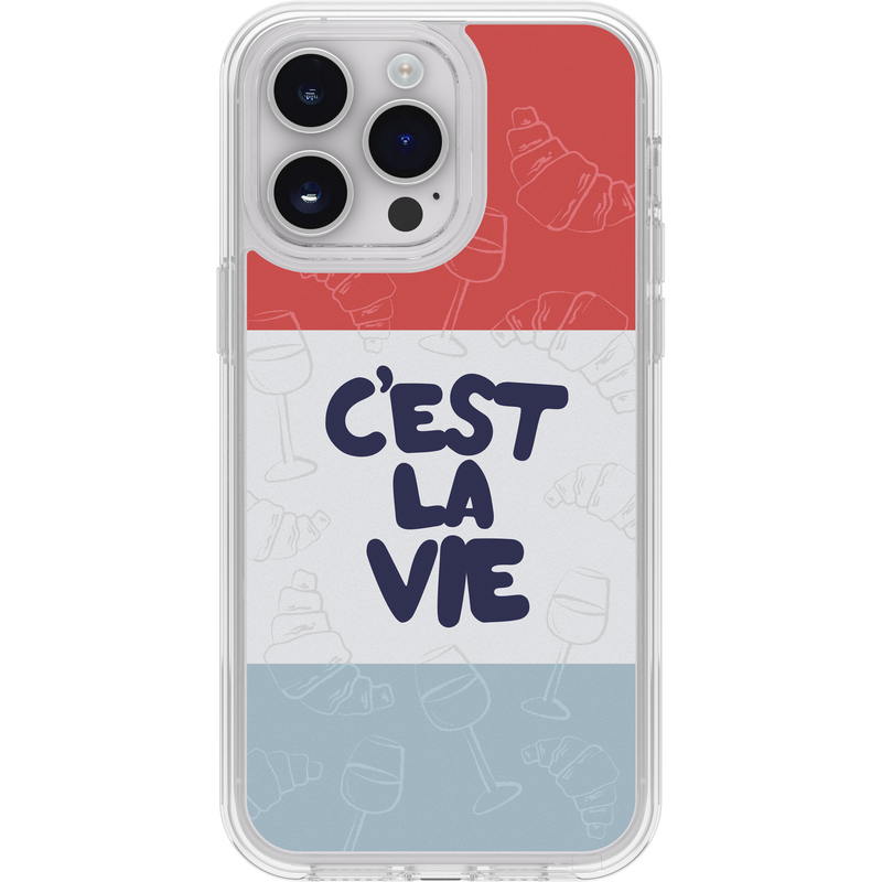 product image 1 - iPhone 14 Pro Max Case Symmetry Series Clear for MagSafe Summer Abroad