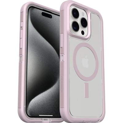 iPhone 15 Pro Max Defender Series XT Clear Case for MagSafe